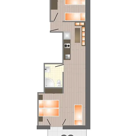 Centrum Apartmanhaz Балатонбоглар