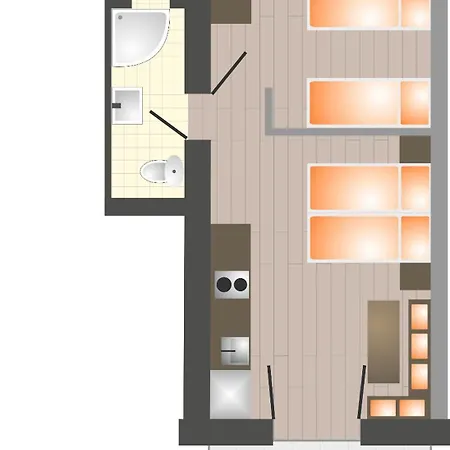 Appartement Centrum Apartmanhaz Balatonboglár